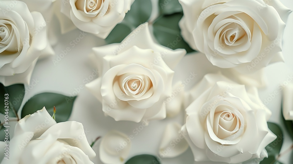 Ethereal White Rose Wedding Card Background. Valentine's Day, Chinese Valentine's Day, wedding, party events, posters, HD wallpaper, Love Ethereal White Rose Wedding Card Background. Valentine's Day, Chinese Valentine's Day, wedding, party events, posters, HD wallpaper, Love