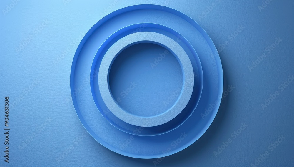 Abstract Blue Circle Pattern Design Abstract Blue Circle Pattern Design