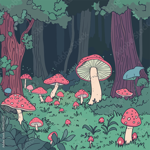 Forest Mushrooms
