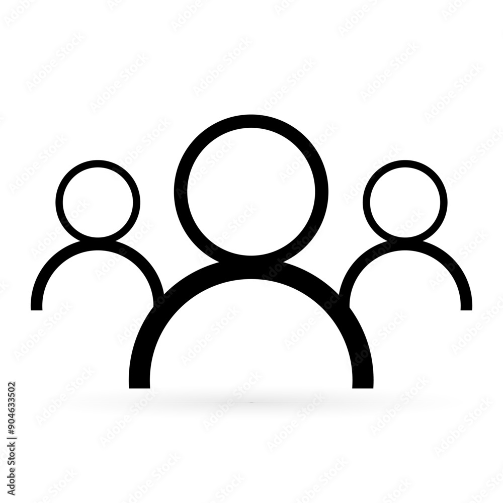 team Vector illustration on a transparent background.Premium quality symbols.Thin line vector icon for concept and graphic design. team Vector illustration on a transparent background.Premium quality symbols.Thin line vector icon for concept and graphic design.