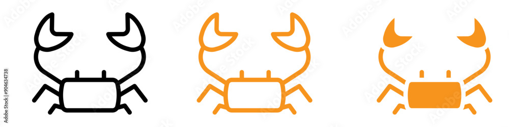 Fresh Crabs Icon for Seafood Restaurants, Marine Biology Studies, and Coastal Culinary Delights Fresh Crabs Icon for Seafood Restaurants, Marine Biology Studies, and Coastal Culinary Delights