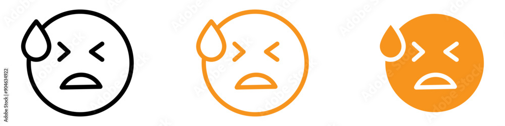 Expressive Desperate Emoji Icon for Emotional Messaging Versatile for Social Media and Digital Communication Conveying Distress Expressive Desperate Emoji Icon for Emotional Messaging Versatile for Social Media and Digital Communication Conveying Distress