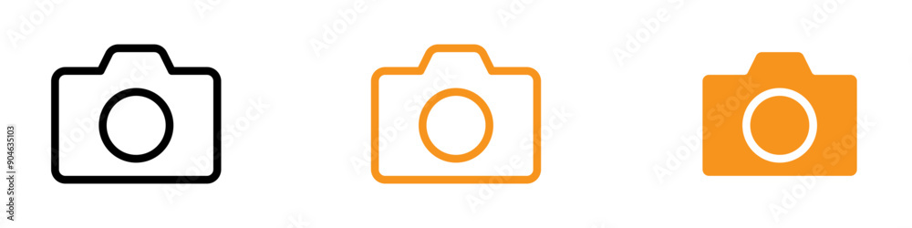 High-Resolution Camera Icon for Photography Equipment High-Resolution Camera Icon for Photography Equipment