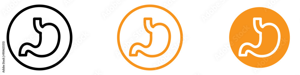 Digestive Stomach Icon for Health and Medical Graphics Ideal for Representing Stomach Anatomy and Digestive Health Digestive Stomach Icon for Health and Medical Graphics Ideal for Representing Stomach Anatomy and Digestive Health