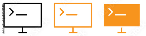 Cmd or Command Icon Depicting Command Line Interfaces, Computing Shortcuts, and Software Development Tools for Programmers
