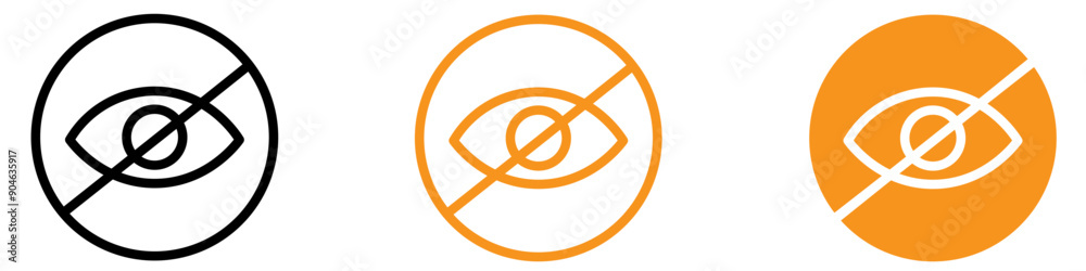 Discreet Hide Icon for Privacy and Security Graphics Ideal for Representing Privacy Features and Hidden Elements Discreet Hide Icon for Privacy and Security Graphics Ideal for Representing Privacy Features and Hidden Elements