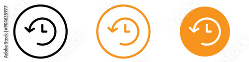 Historical History Icon for Educational and Research Graphics Essential for Representing Historical Events and Research Studies