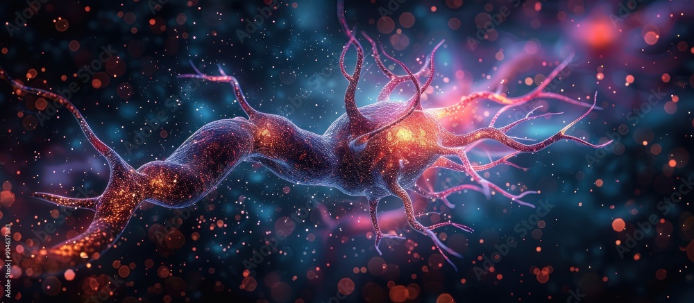 Neuron Cell in a Cosmic Landscape Neuron Cell in a Cosmic Landscape