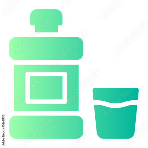 mouthwash gradient icon