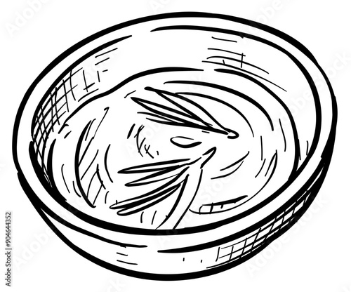 soup handdrawn illustration