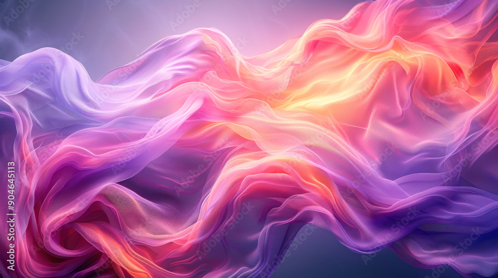 Abstract Neon Background: Generative AI Art Abstract Neon Background: Generative AI Art