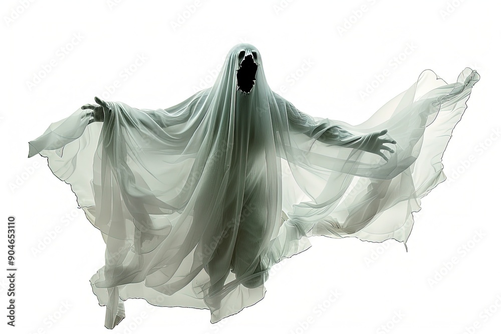 Ghost isolated on a white background Ghost isolated on a white background