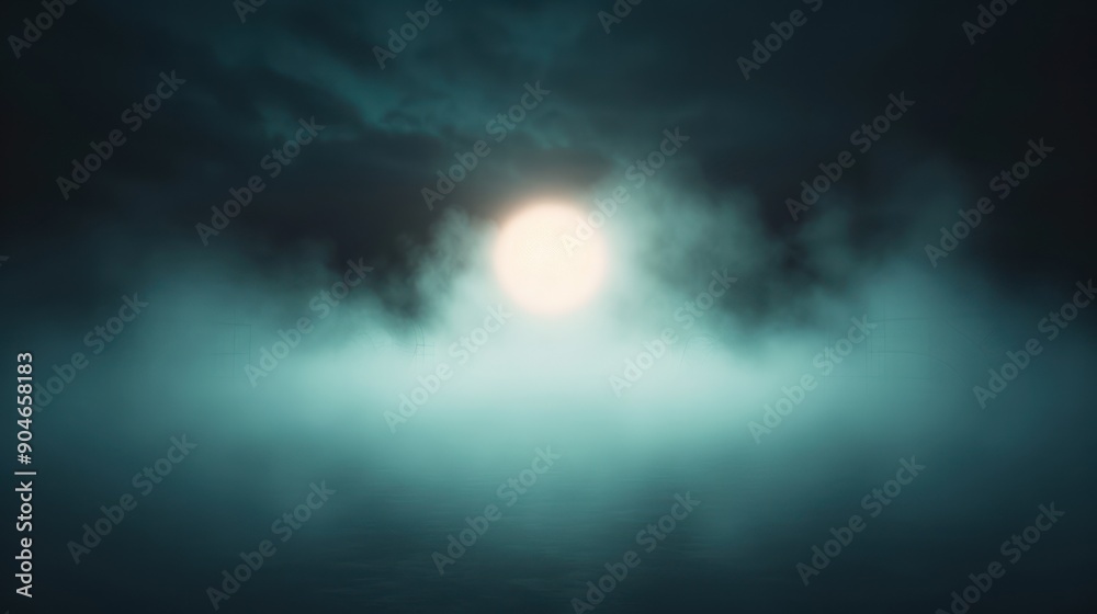 A creepy carnival with a spooky maze, eerie sounds, and ghostly figures appearing in the mist A creepy carnival with a spooky maze, eerie sounds, and ghostly figures appearing in the mist