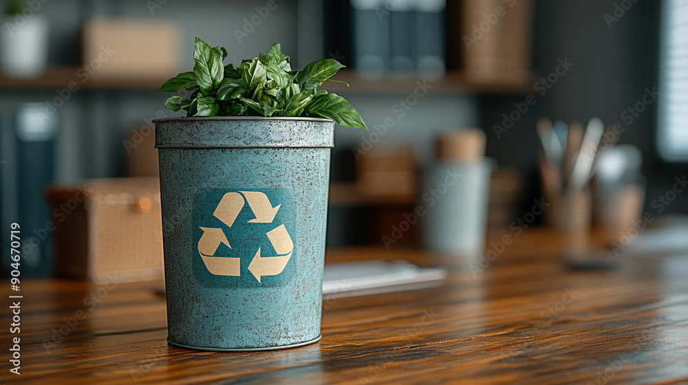 Green recycle symbol icon sign with professional, sleek design, representing environmental sustainability and eco-friendly practices Green recycle symbol icon sign with professional, sleek design, representing environmental sustainability and eco-friendly practices