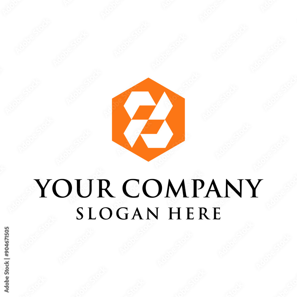 abstract, simple, clean monogram concept abstract, simple, clean monogram concept