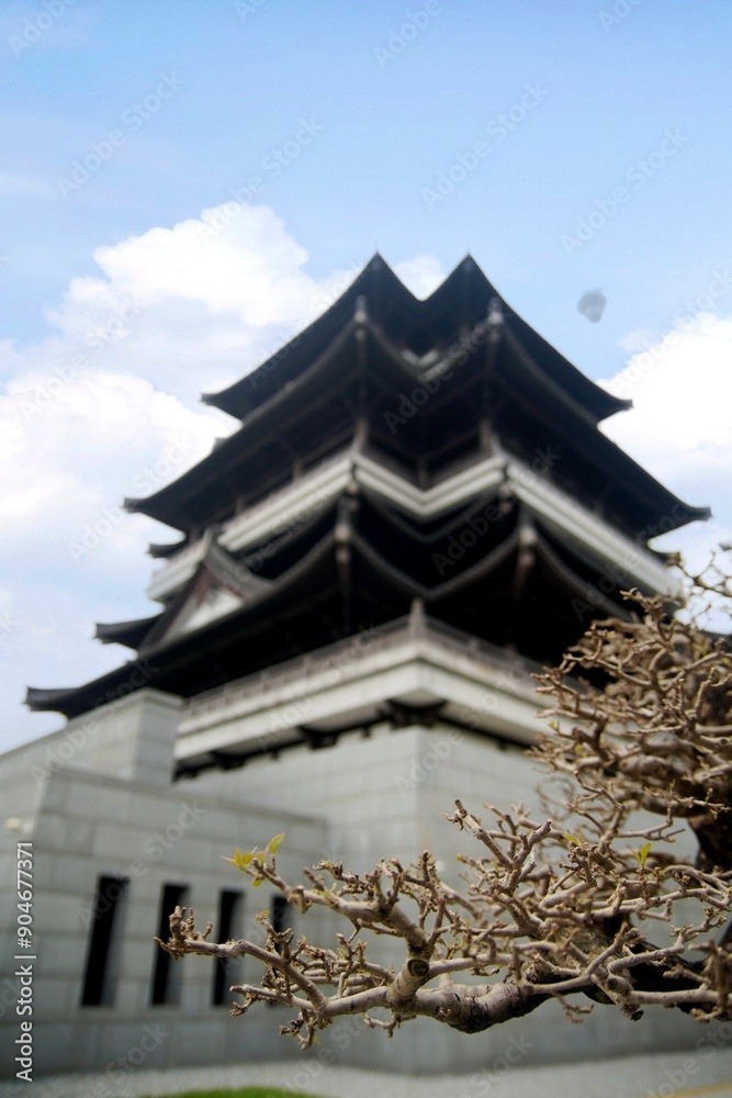 Fototapeta premium pavilion in the park
