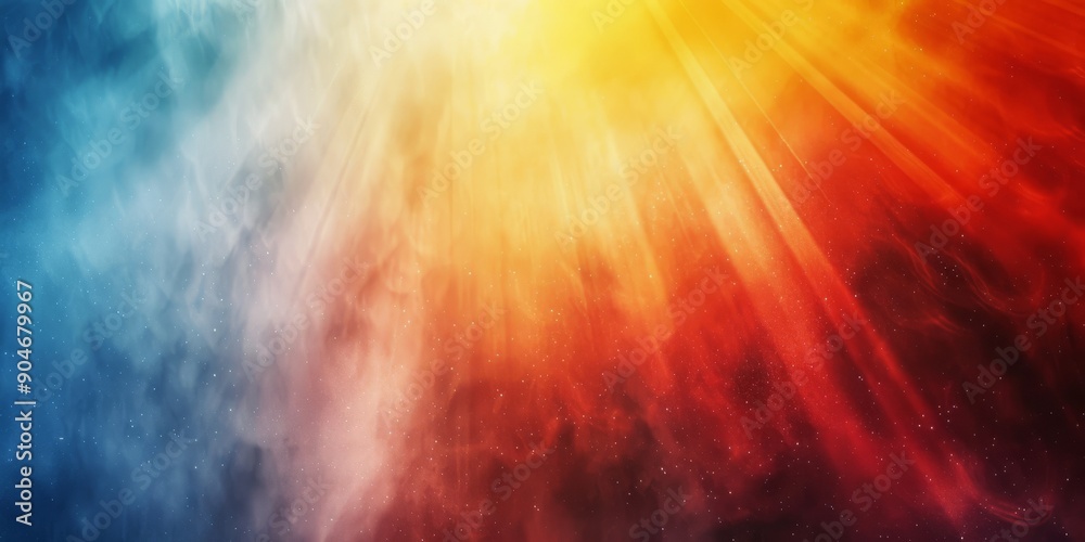 Vibrant and colorful background with abstract radiant light, perfect for artistic projects Vibrant and colorful background with abstract radiant light, perfect for artistic projects