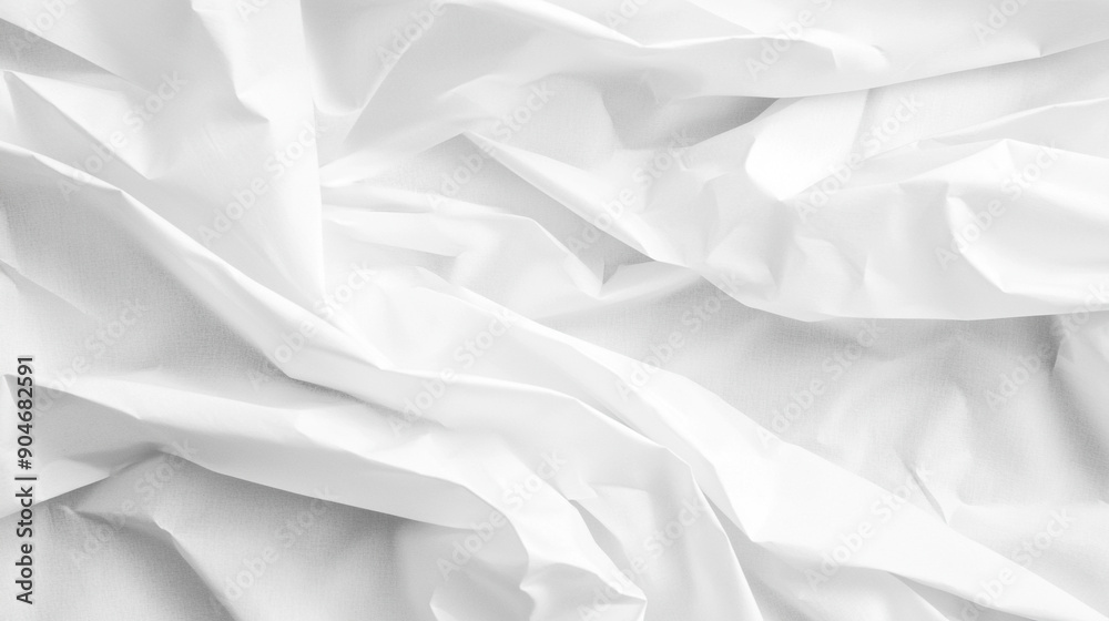crumpled white paper, showcasing the intricate texture and folds. The image evokes feelings of imperfection, creativity, and the process of creation, symbolizing the journey from rough ideas to polish crumpled white paper, showcasing the intricate texture and folds. The image evokes feelings of imperfection, creativity, and the process of creation, symbolizing the journey from rough ideas to polish