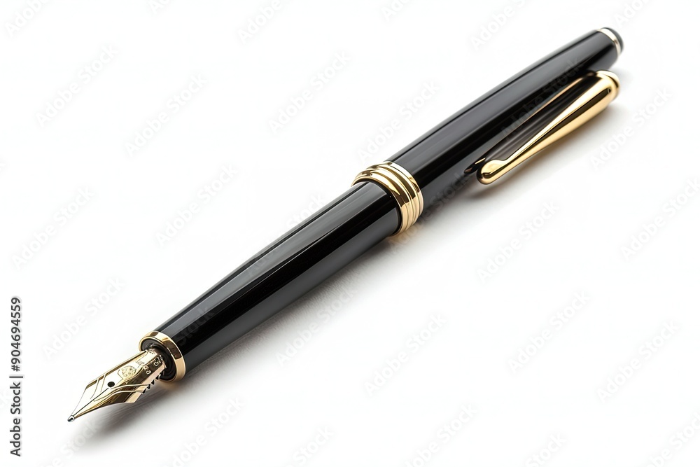 Pen on a white background Pen on a white background