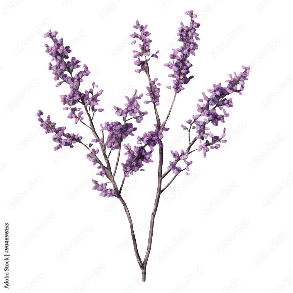 Dry lilac branches on a transparent background. Collection. Dry lilac branches on a transparent background. Collection.