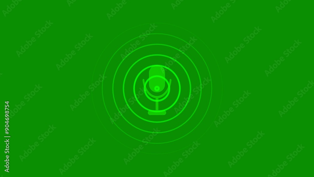 Technology Microphone recorder concept background. Abstract voice recorder icon illustration. Technology Microphone recorder concept background. Abstract voice recorder icon illustration.