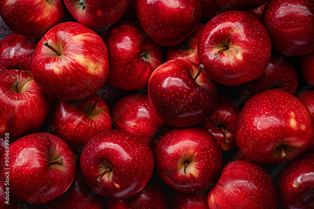 a pile of red apples a pile of red apples