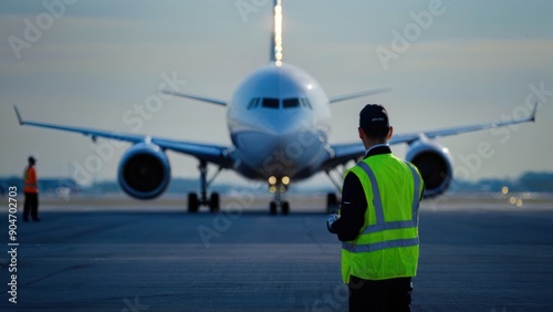  legs on the runway beside blue and white commercial plane at an air port,