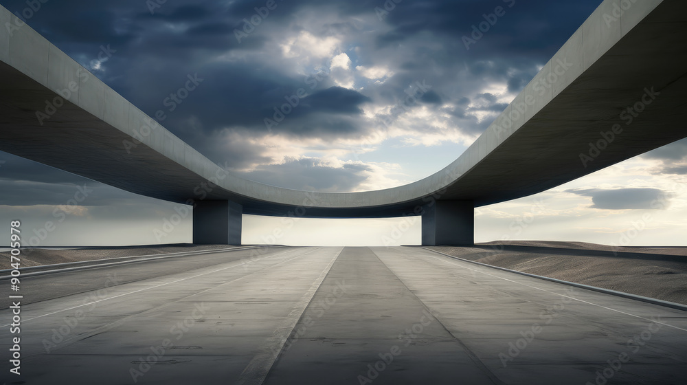 Skyward Infinity: Modern Overpass Design Skyward Infinity: Modern Overpass Design