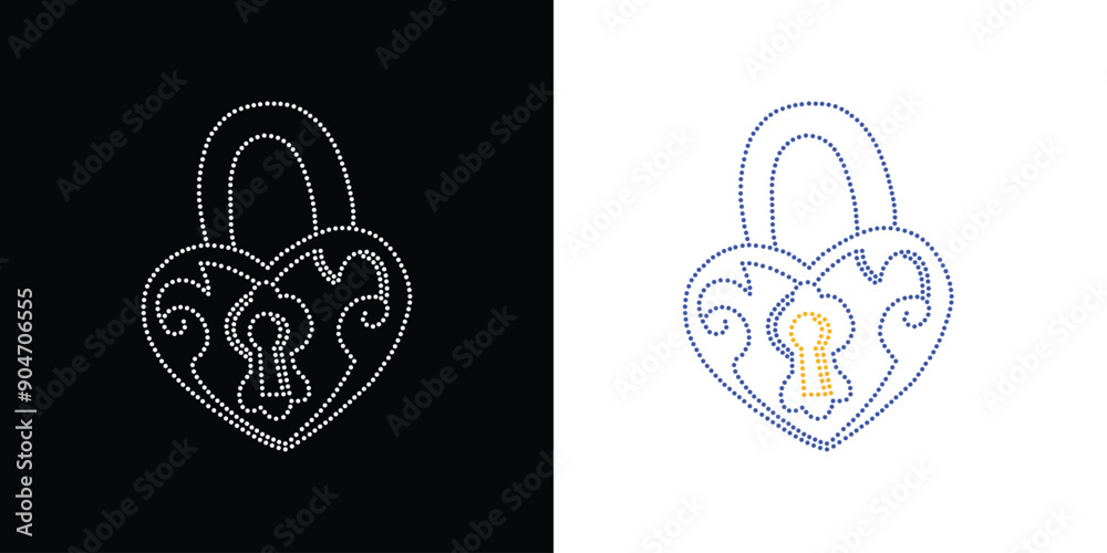 Rhinestone vector Lock Design. rhinestone elephant vector design for Illustration of collar neck decoration with rhinestones in the form of a necklace. Rhinestone vector Lock Design. rhinestone elephant vector design for Illustration of collar neck decoration with rhinestones in the form of a necklace.