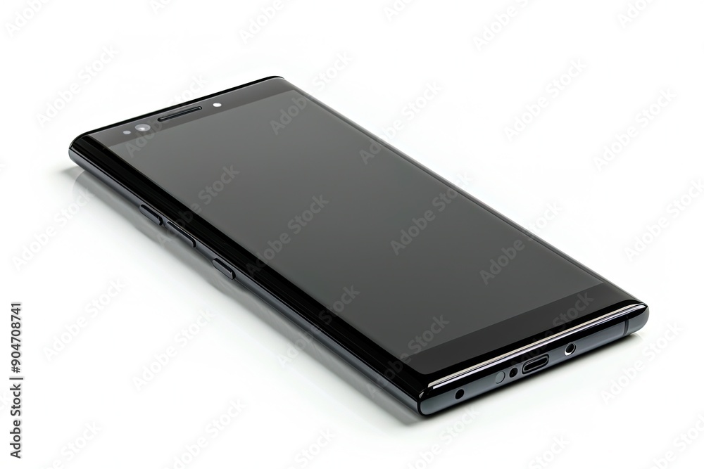 Smartphone on a white background Smartphone on a white background