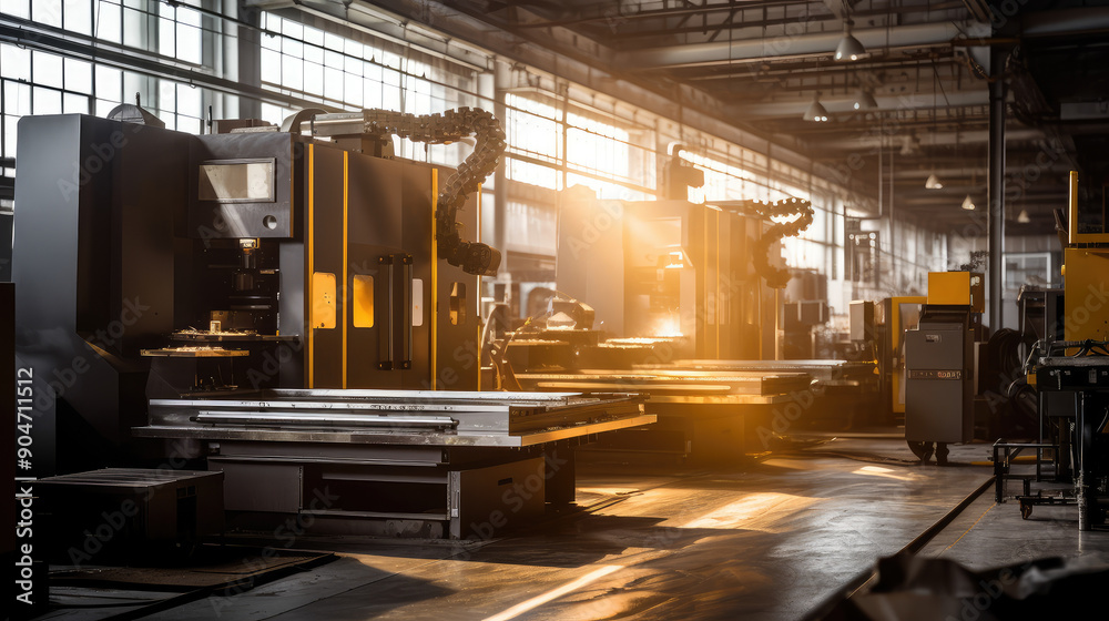 Industrial Automation Machines in Operation Industrial Automation Machines in Operation