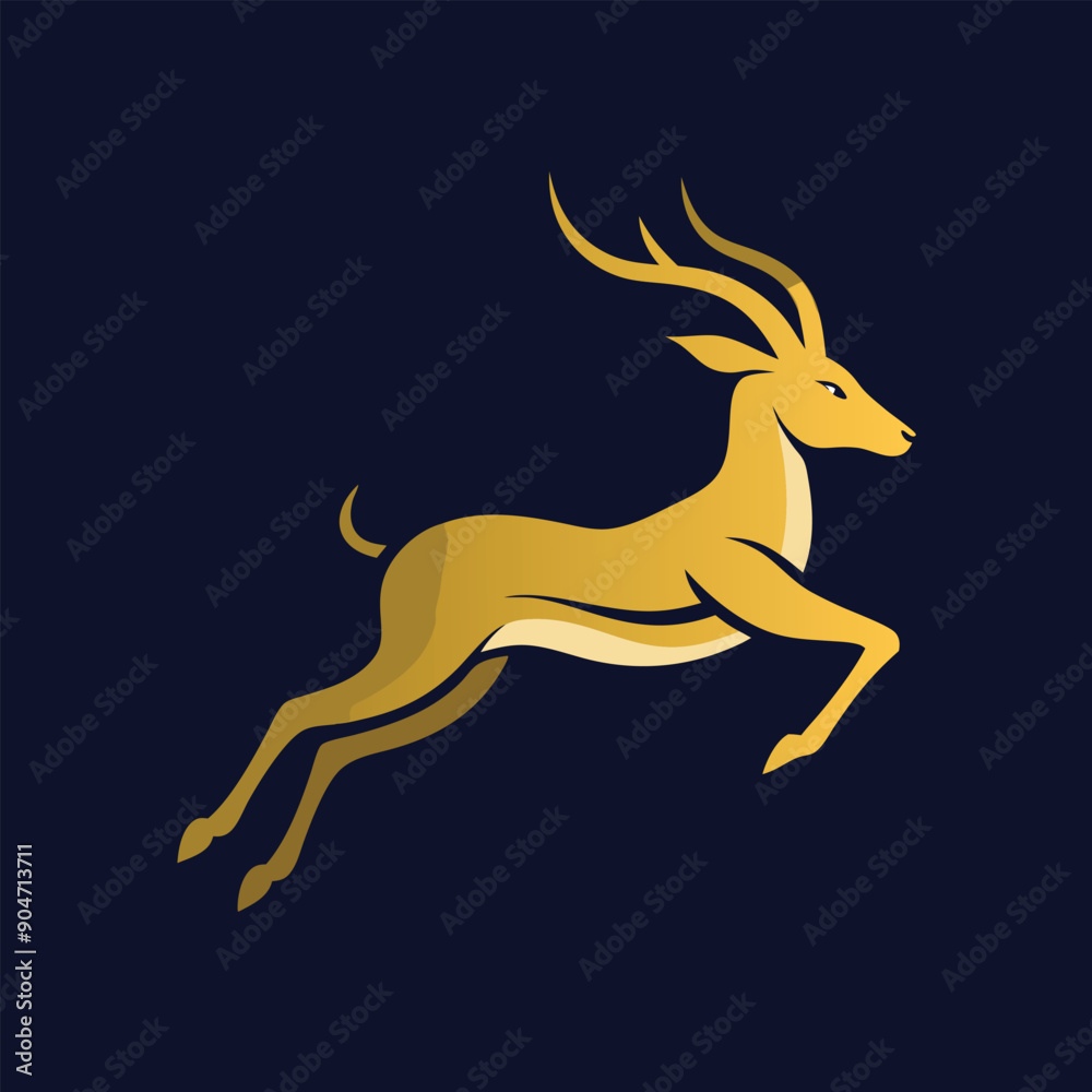 Obraz premium deer in the snow