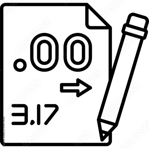 Decimal Icon