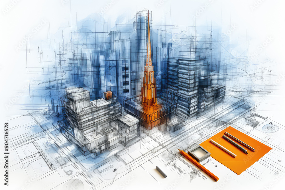 Innovative Architecture Design Concept with Sketching Tools Innovative Architecture Design Concept with Sketching Tools