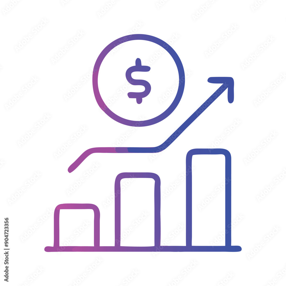 sales performance icon vector illustration sales performance icon vector illustration