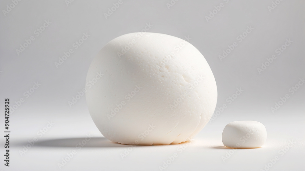 marshmallow isolated on white background marshmallow isolated on white background