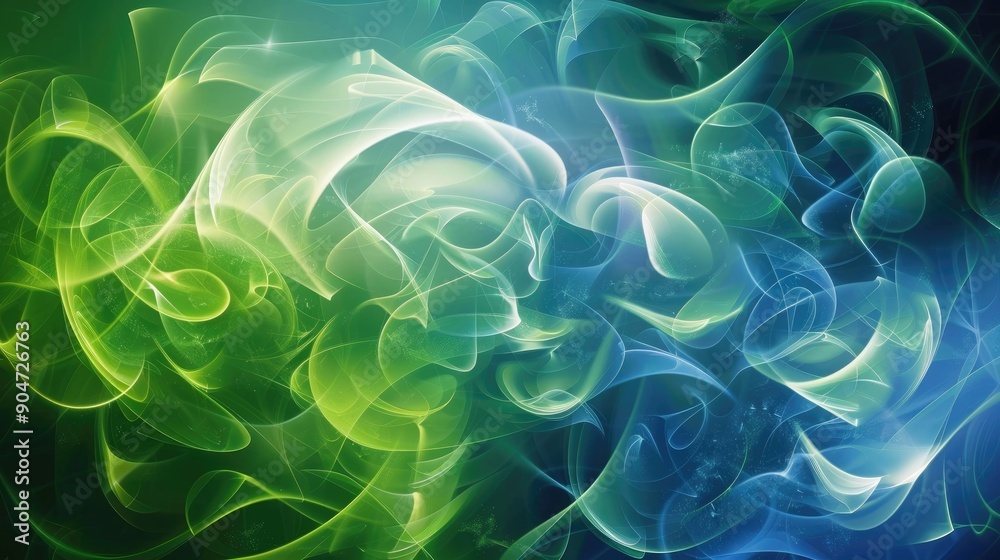 Green and blue abstract background Green and blue abstract background
