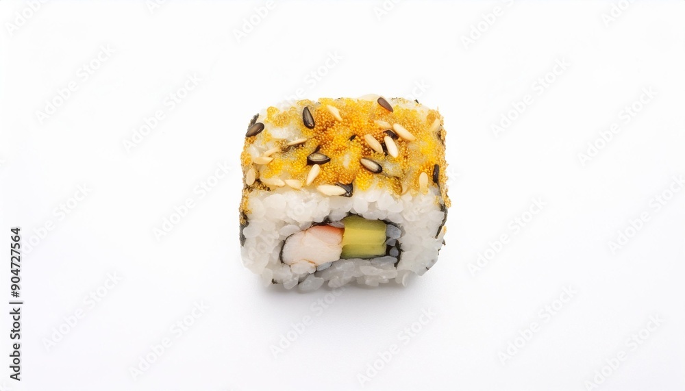 sushi with white background. isolated. sushi with white background. isolated.