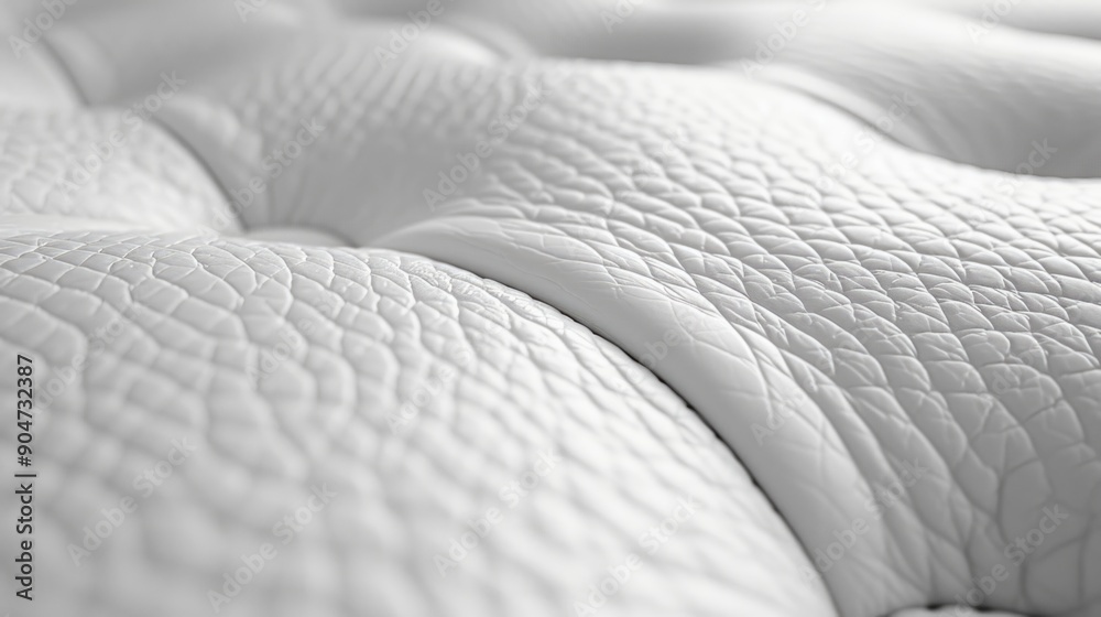 Close-up of white leather car seat surface Close-up of white leather car seat surface