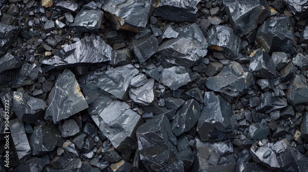 Close-up of dark, textured slate rock formations, showcasing natural patterns and colors in a striking geological composition. Close-up of dark, textured slate rock formations, showcasing natural patterns and colors in a striking geological composition.