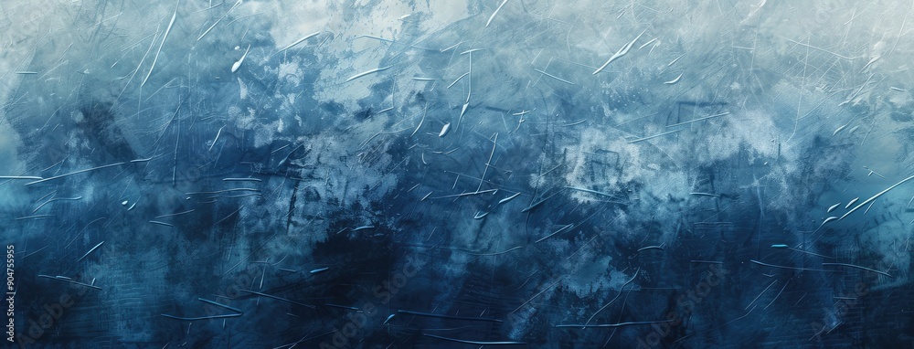 Abstract Blue Texture with Dynamic Strokes Abstract Blue Texture with Dynamic Strokes