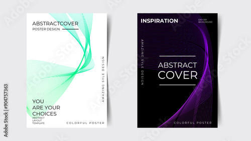 Set of template background design vector. Collection of creative abstract gradient vibrant colorful perspective 3d geometric shape background. Art design for banner, cover, card, flyer, web.