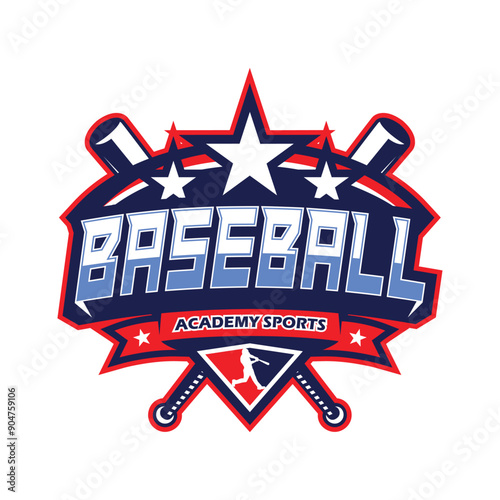 Baseball Logo Design. Sports Baseball Logo Design Vector