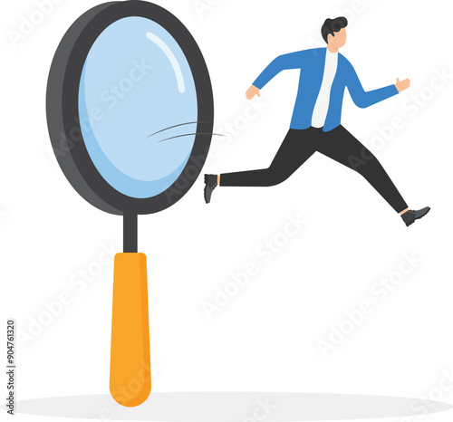 isometric vector image on a blue background, a man in business clothes passes paper documentation to another man, from hand to hand provide papers

