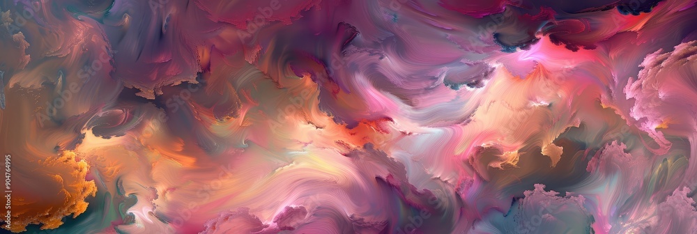 Surreal Swirling Colors in Abstract Digital Art Surreal Swirling Colors in Abstract Digital Art