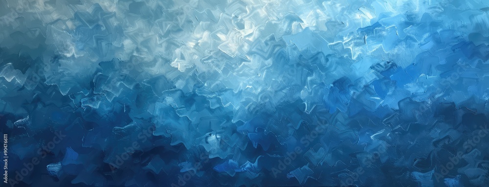 Abstract Blue Textured Painting Background Abstract Blue Textured Painting Background
