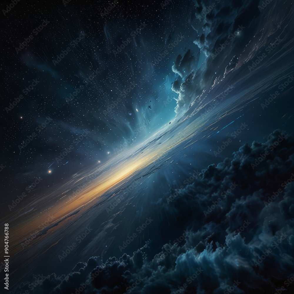 Fototapeta premium planet in space