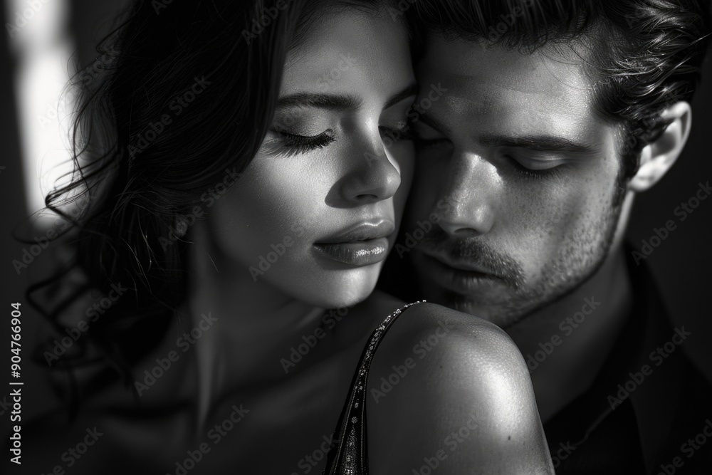 Man and woman embracing each other Man and woman embracing each other