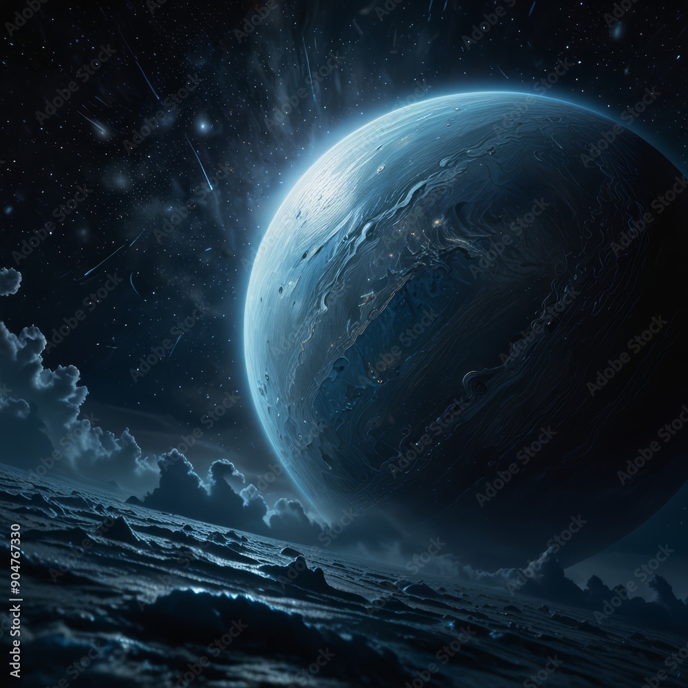 Fototapeta premium planet in space