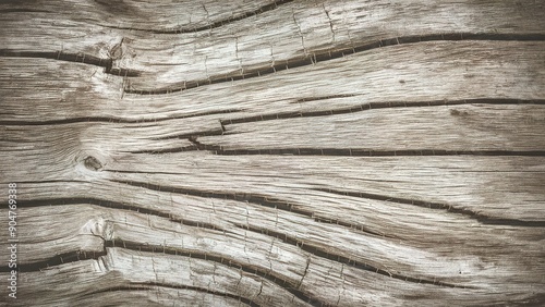 Old wood texture crack, gray-white tone